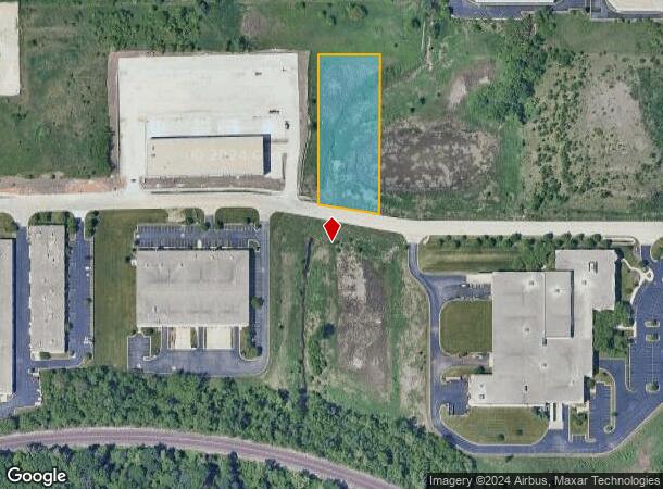  2540 Millennium Dr, Elgin, IL Parcel Map