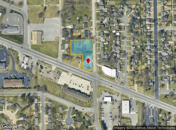  3901 Lincoln Way W, South Bend, IN Parcel Map