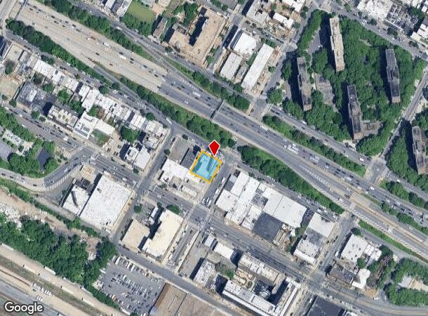 500 E 134Th St, Bronx, NY Parcel Map