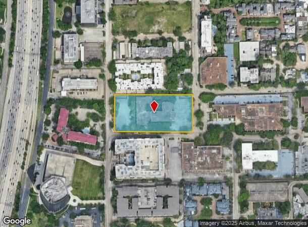  4600 Post Oak Place Dr, Houston, TX Parcel Map