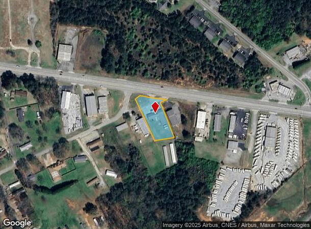  424 Abercrombie Rd, Anderson, SC Parcel Map