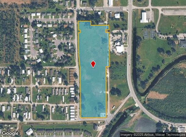  Rardin Ave, Pahokee, FL Parcel Map