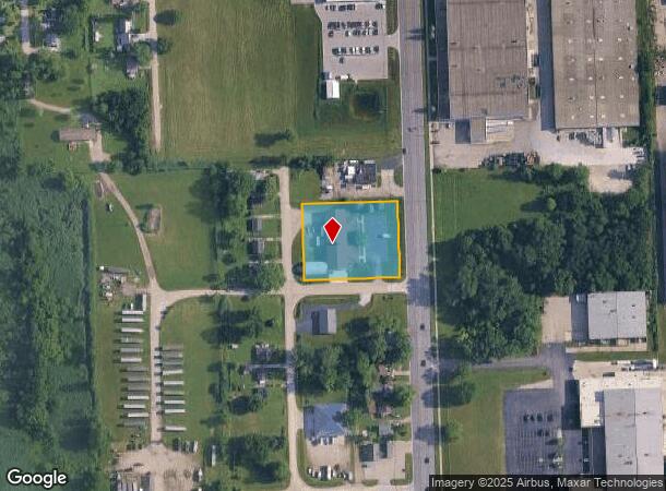 2545 24Th St, Port Huron, MI Parcel Map