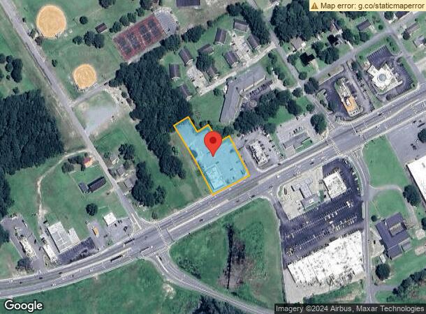  1118 Sunset Ave, Clinton, NC Parcel Map