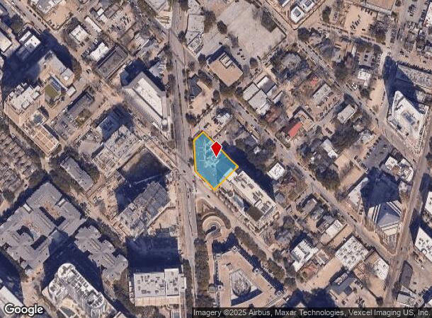  2628 Maple Ave, Dallas, TX Parcel Map