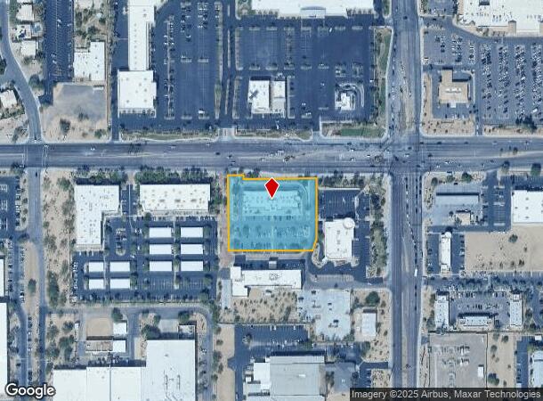  2051 W Chandler Blvd, Chandler, AZ Parcel Map