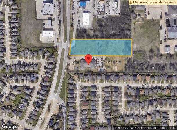  8701 S Hulen St, Fort Worth, TX Parcel Map