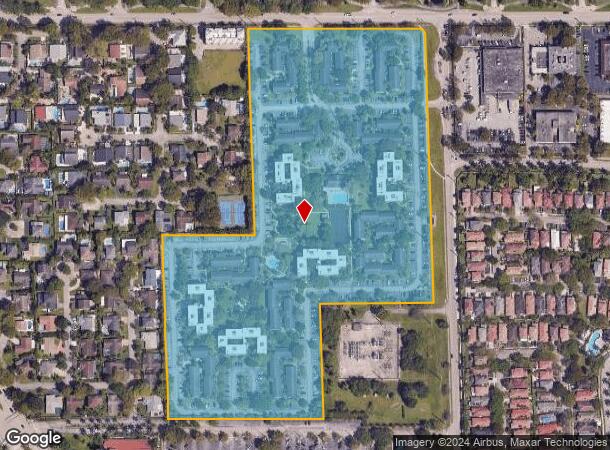  7616 Nw 5Th St, Plantation, FL Parcel Map