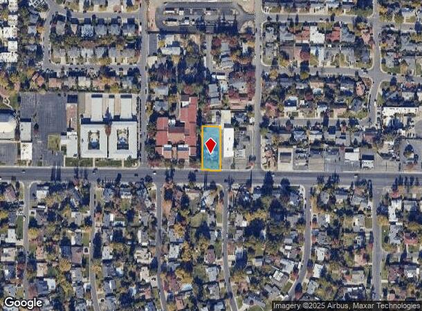  2921 El Camino Ave, Sacramento, CA Parcel Map