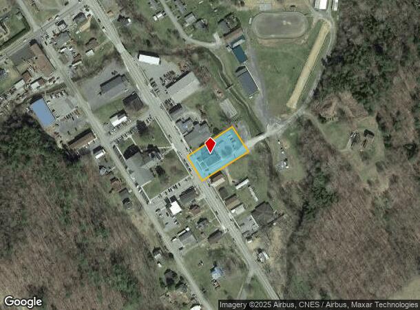 629 Main St, Bland, VA Parcel Map