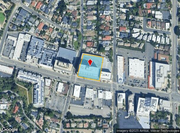  16625 Ventura Blvd, Encino, CA Parcel Map