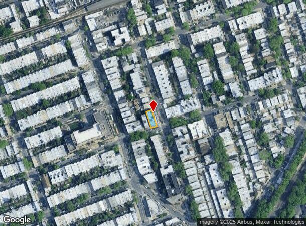 6109 Catalpa Ave, Ridgewood, NY Parcel Map