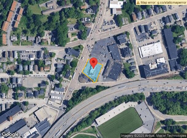  702 Southbridge St, Worcester, MA Parcel Map