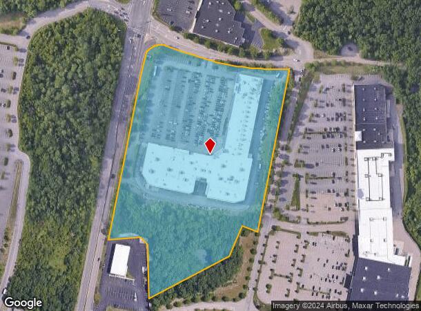  1250 S Washington St, North Attleboro, MA Parcel Map