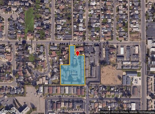 1948 Evans Rd, Ceres, CA Parcel Map