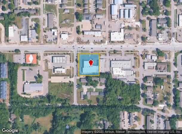 1527 W 6Th St, Lawrence, KS Parcel Map