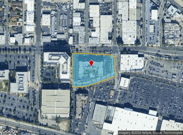  2100 W Empire Ave, Burbank, CA Parcel Map