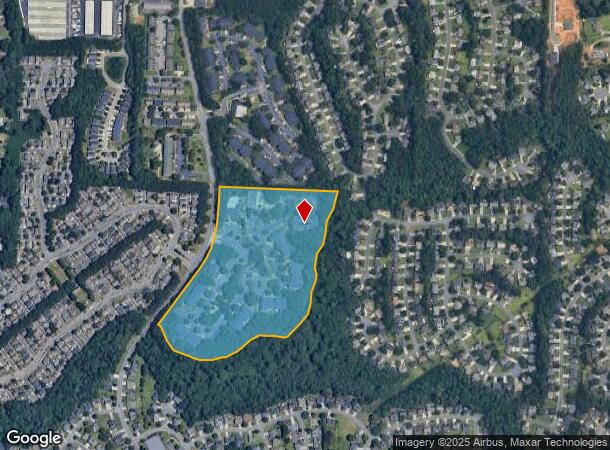  4710 Stanton Place Ln, Acworth, GA Parcel Map
