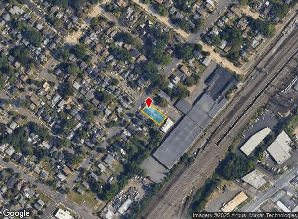 689 Jaques Ave, Rahway, NJ Parcel Map