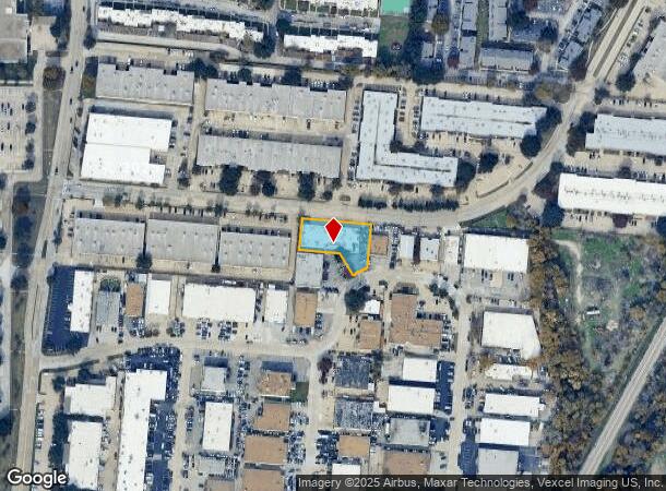  13623 Floyd Cir, Dallas, TX Parcel Map