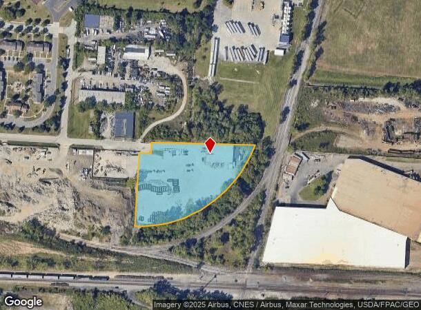  1220 Bonham Ave, Columbus, OH Parcel Map