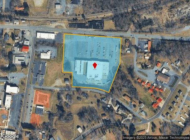 511 Us Highway 70 E, Hildebran, NC Parcel Map