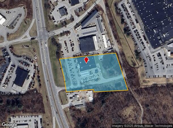  1177 Us Route 7 S, Rutland, VT Parcel Map