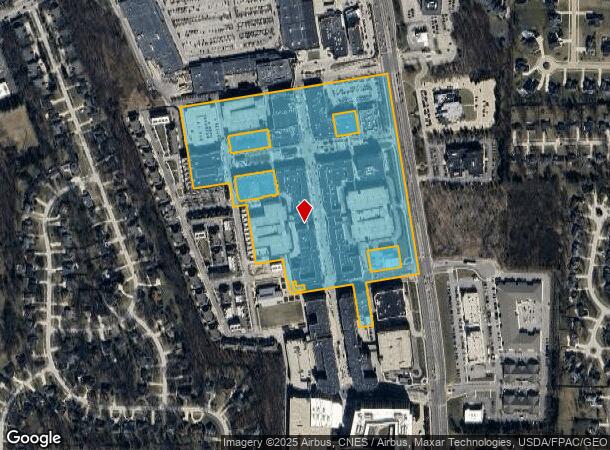 Crocker Rd, Westlake, OH Parcel Map