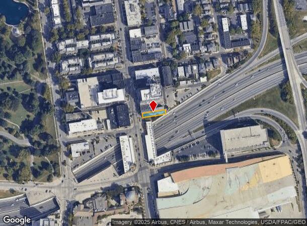 608 N High St, Columbus, OH Parcel Map