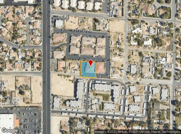  5858 S Pecos Rd, Las Vegas, NV Parcel Map