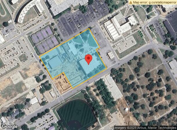  1701 W Washington St, Stephenville, TX Parcel Map