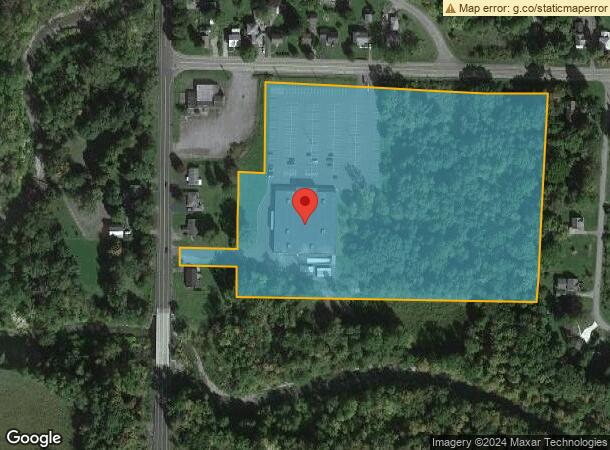  2221 Main St, Gowanda, NY Parcel Map