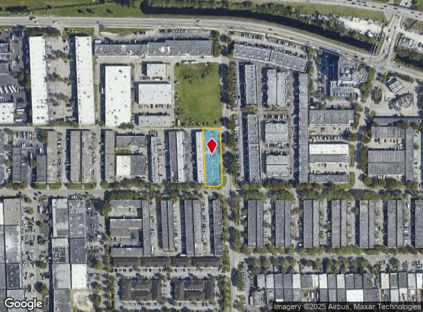  8000 W 24Th Ave, Hialeah, FL Parcel Map