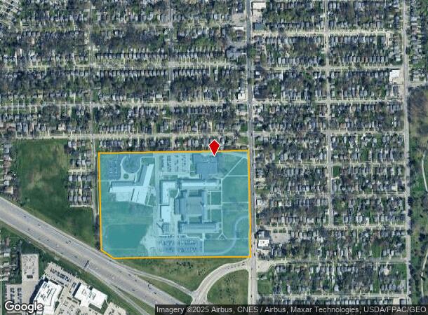  3301 Upton Ave, Toledo, OH Parcel Map