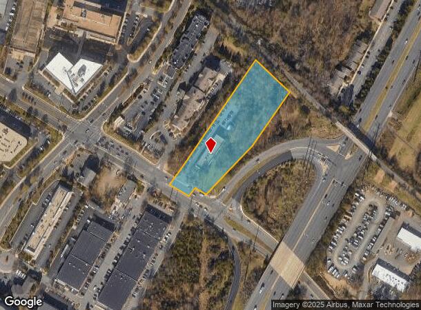 134 Spring St, Herndon, VA Parcel Map