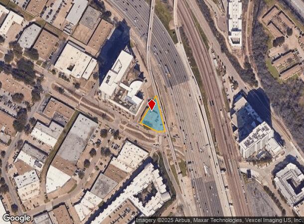 1330 Hi Line Dr, Dallas, TX Parcel Map