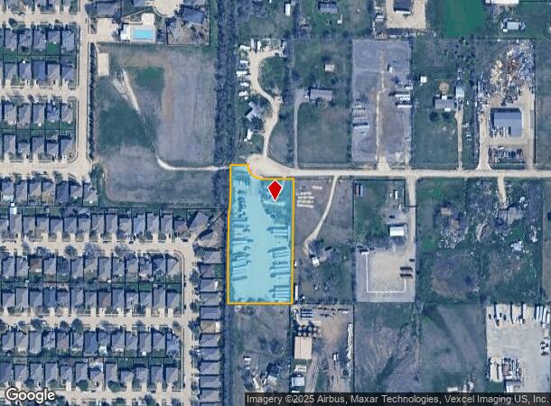  17374 Gaffield Rd, Justin, TX Parcel Map