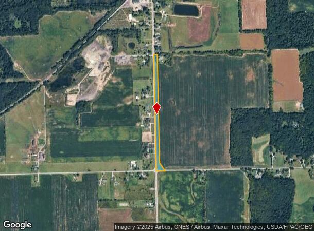  4000 S Adrian Hwy, Adrian, MI Parcel Map