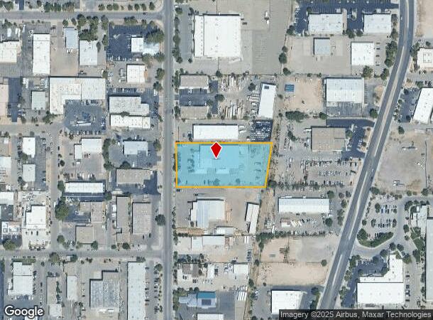  8340 Washington St Ne, Albuquerque, NM Parcel Map