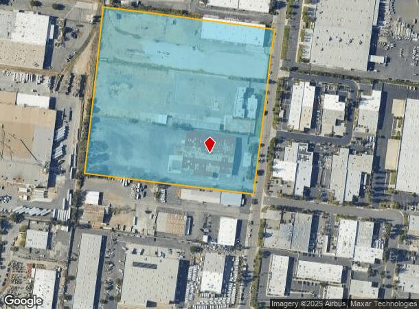  180 N Sherman Ave, Corona, CA Parcel Map