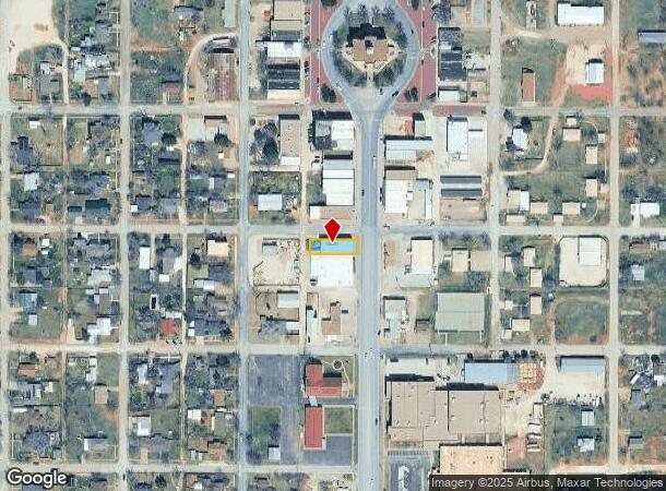 1111 13Th St, Anson, TX Parcel Map