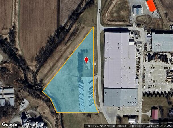 408 N Maplewood Ave, Williamsburg, IA Parcel Map