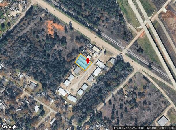  114 Weakley Way Rd, Pinehurst, TX Parcel Map