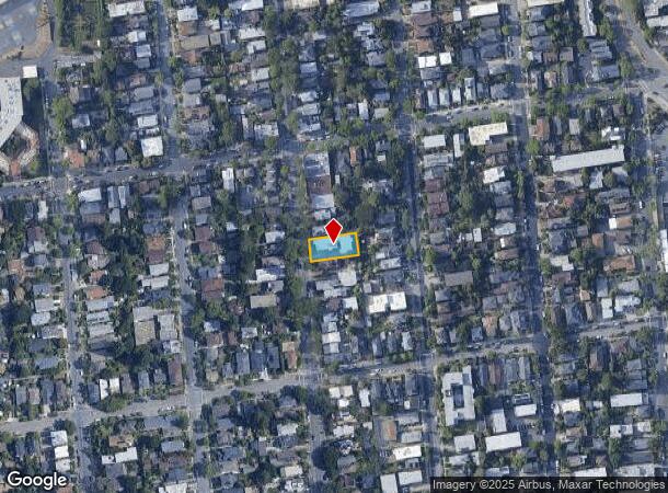  1423 Martin Luther King Jr Way, Berkeley, CA Parcel Map
