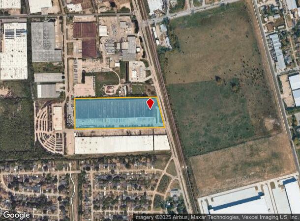 7100 Mykawa Rd, Houston, TX Parcel Map