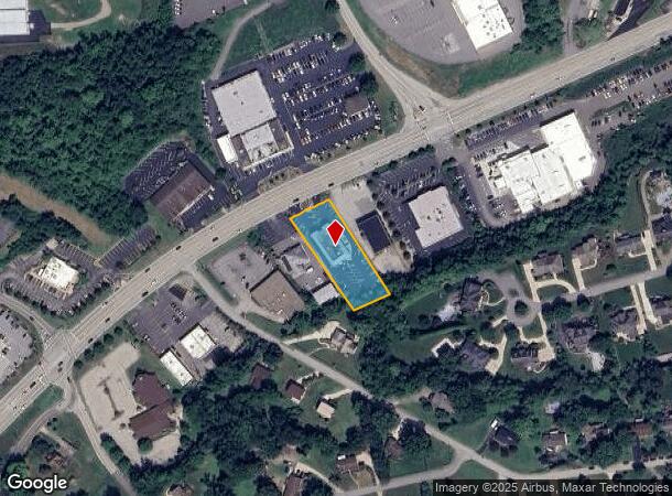  3311 Washington Rd, Canonsburg, PA Parcel Map