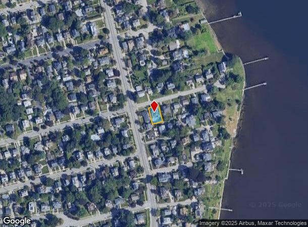  407 Taunton Ave, East Providence, RI Parcel Map