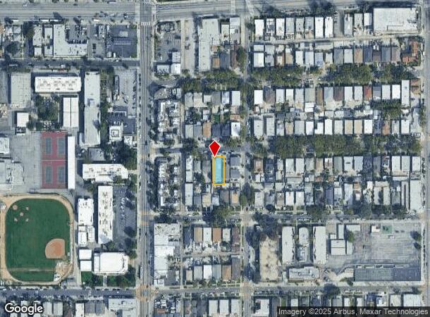  910 W 41St St, Los Angeles, CA Parcel Map