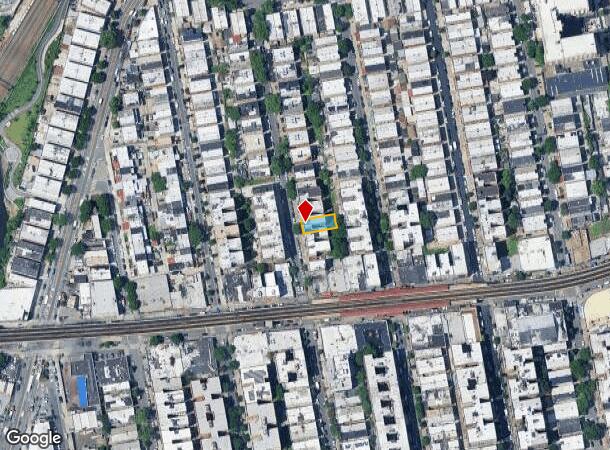  1218 Wheeler Ave, Bronx, NY Parcel Map
