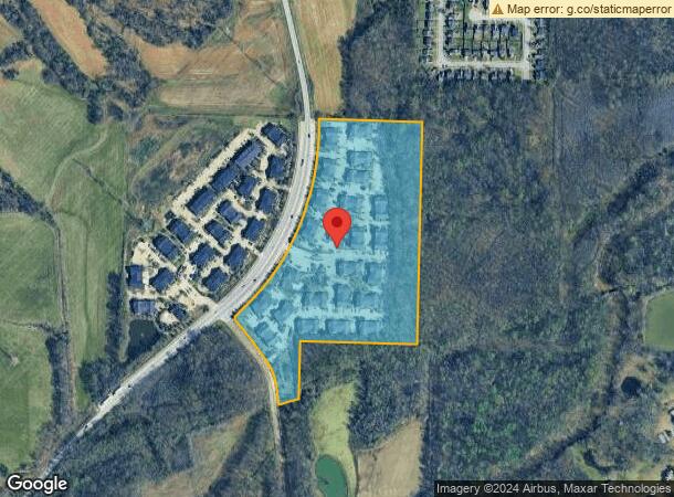  2350 N Houston Levee Rd, Cordova, TN Parcel Map